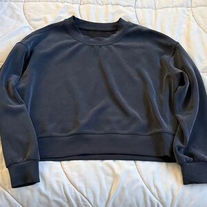 Lululemon Athletica Charcoal Gray Sweatshirt